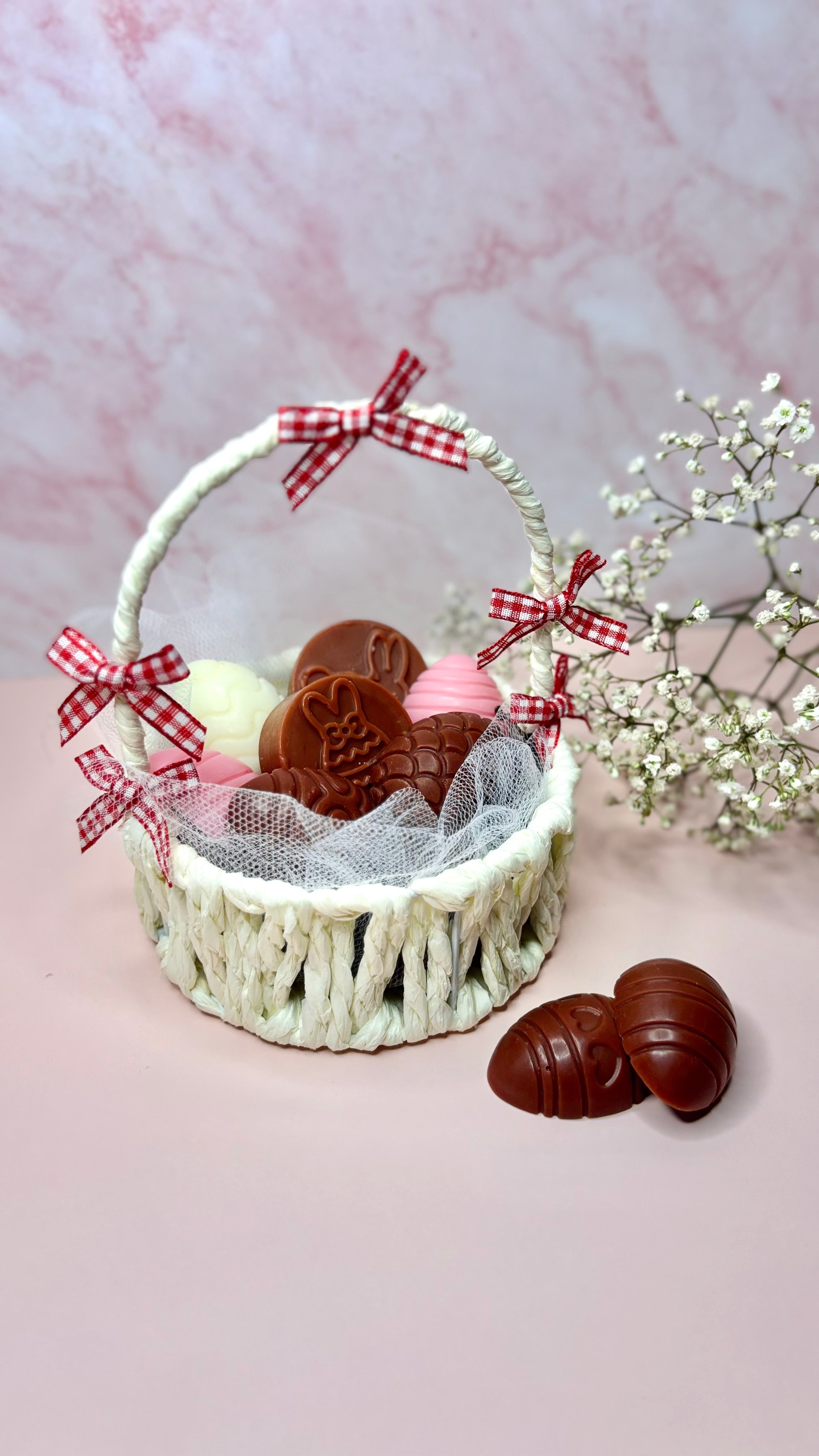 Cesta Pascua 🐣 / Panier de Pâques – Chocolat 🍫
