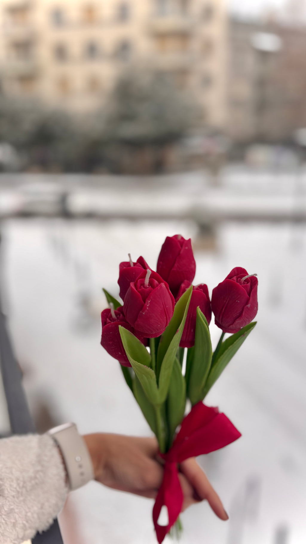 Bouquet de tulipes -Édition Saint-Valentin ❤️ -Ramo de tulipanes