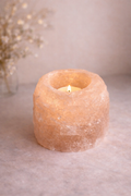 Pack bougeoir 500g de Sel Himalaya/ Pack candelabro Sal del Himalaya