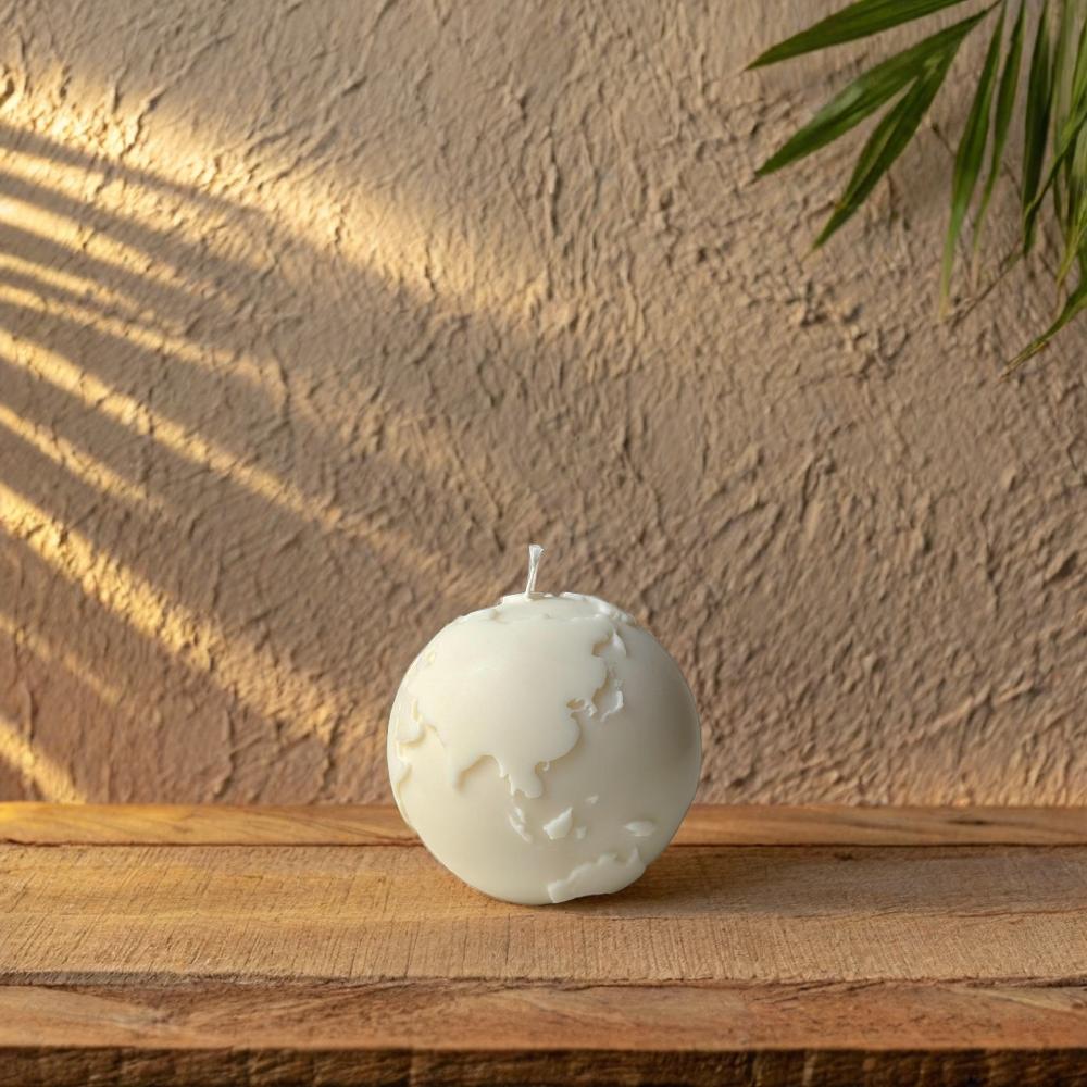 Bougie 3D globe terrestre / Vela 3D Globo terrestre