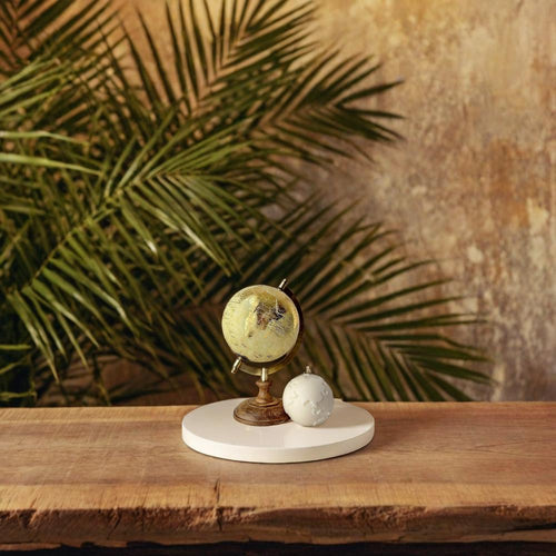 Bougie 3D globe terrestre / Vela 3D Globo terrestre