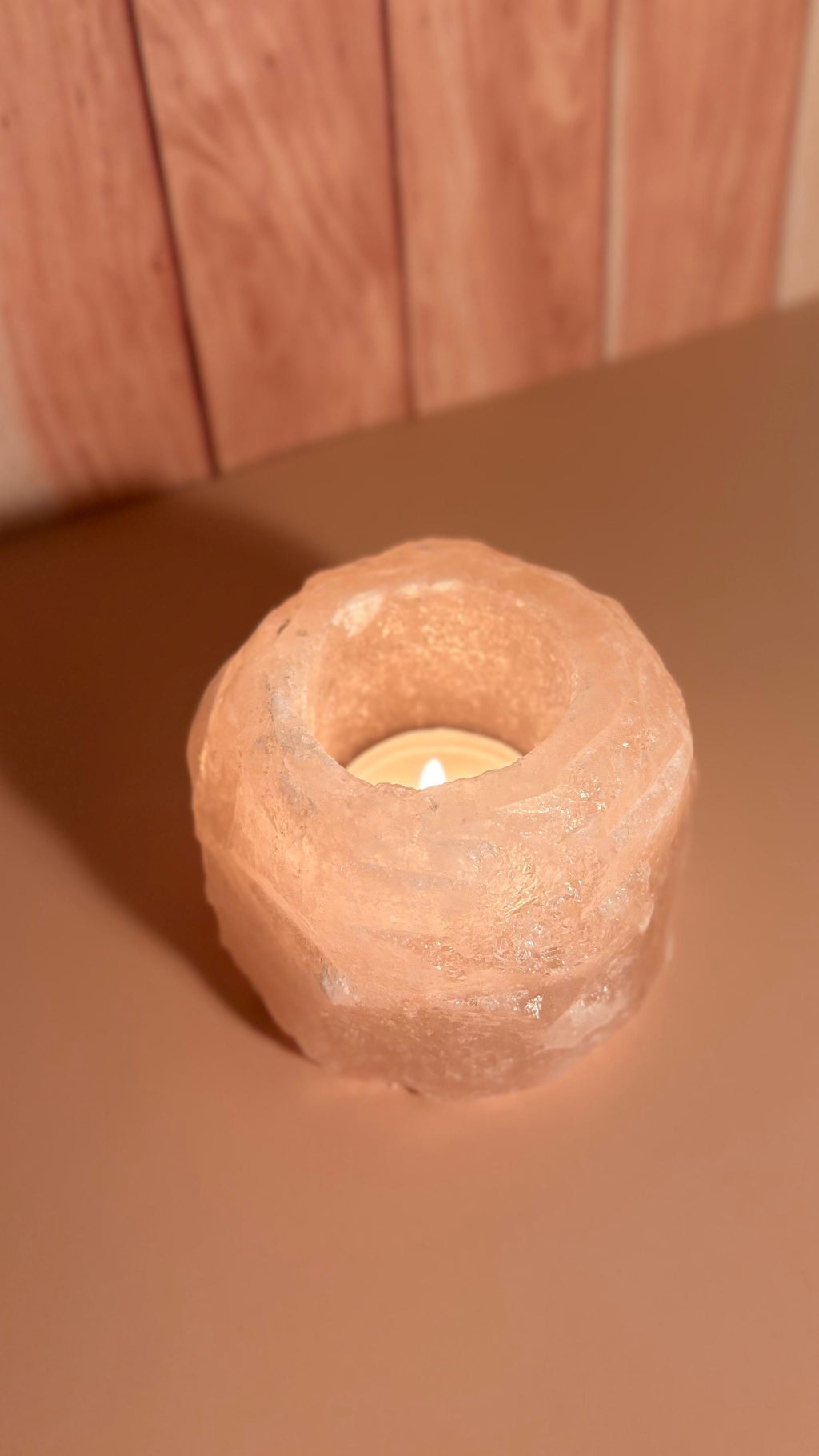 Pack bougeoir 500g de Sel Himalaya/ Pack candelabro Sal del Himalaya