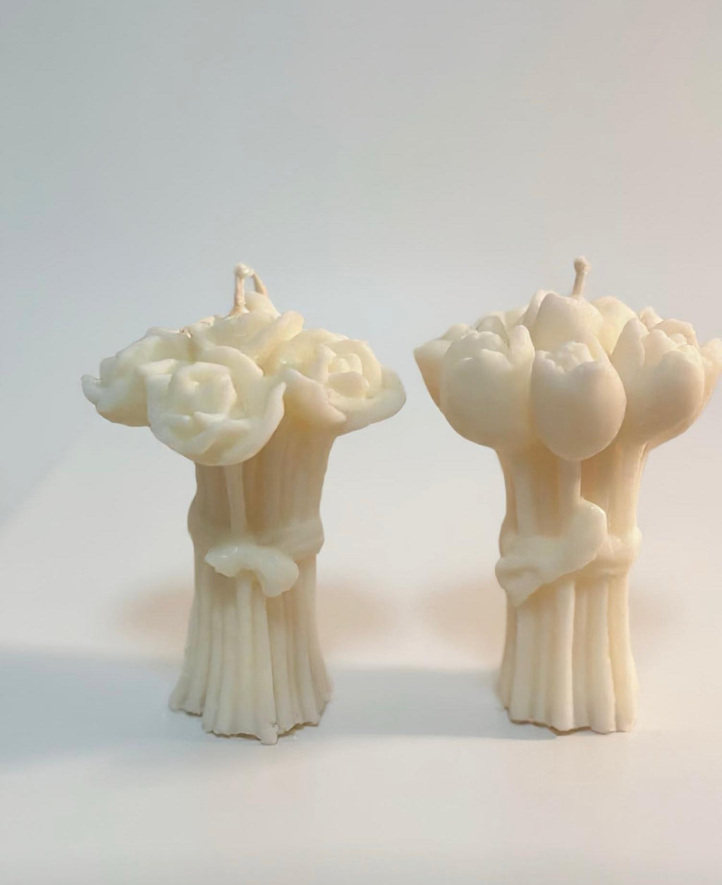 Bougie bouquet de tulipes/Vela ramo de tulipanes