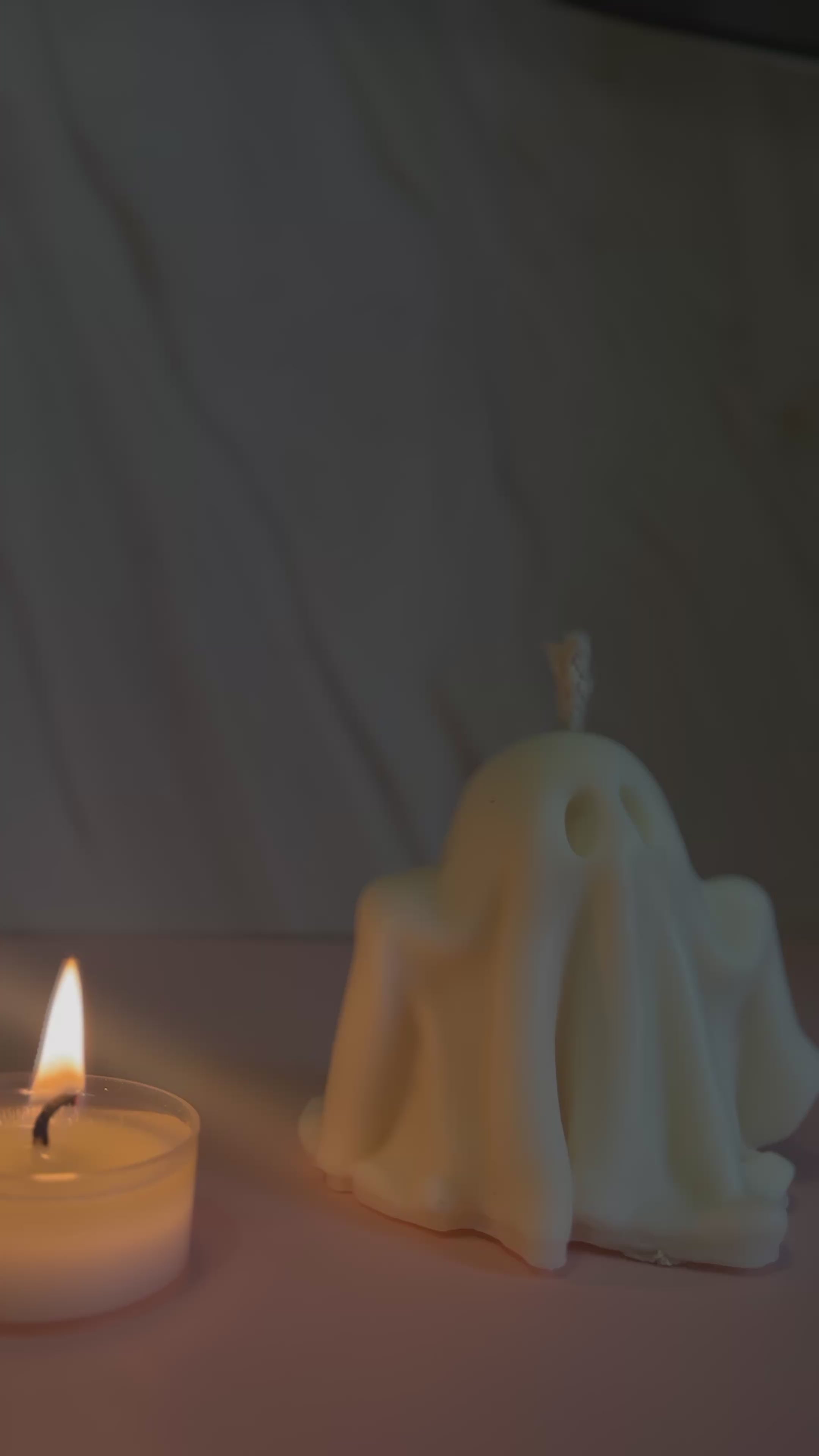 Bougie Fantôme 3D / Vela fantasma 3D